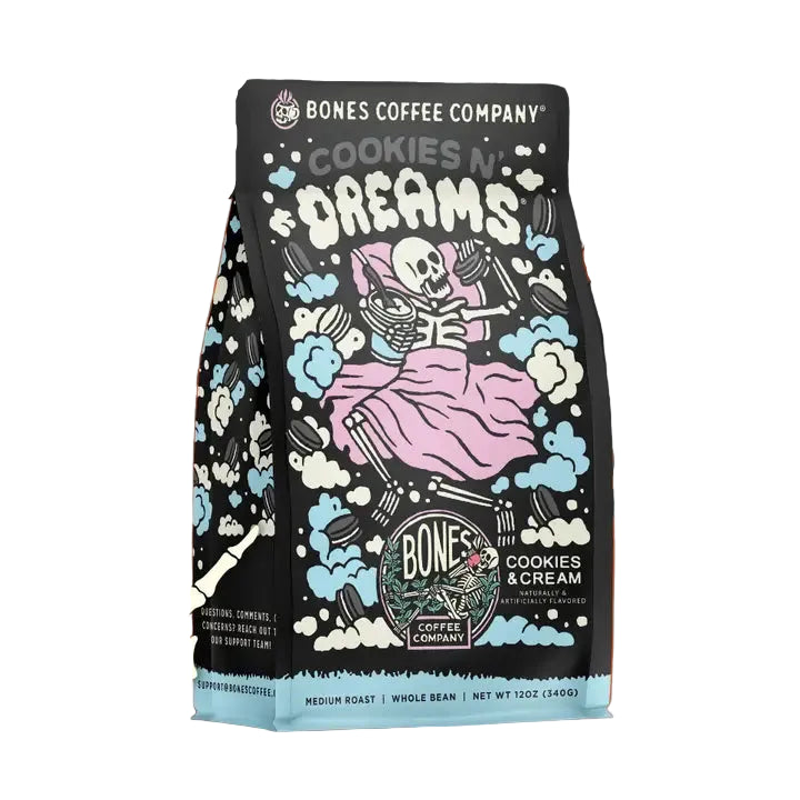 Bones Coffee Cookies N' Dreams Coffee 12oz