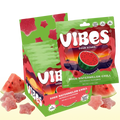 Vibes Candy Sour Watermelon Chill Gummies with Chamomile 6 Pack