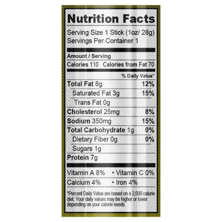 Hickory Nut Gap Jalapeño Grass-Fed Beef Sticks  Single Stick