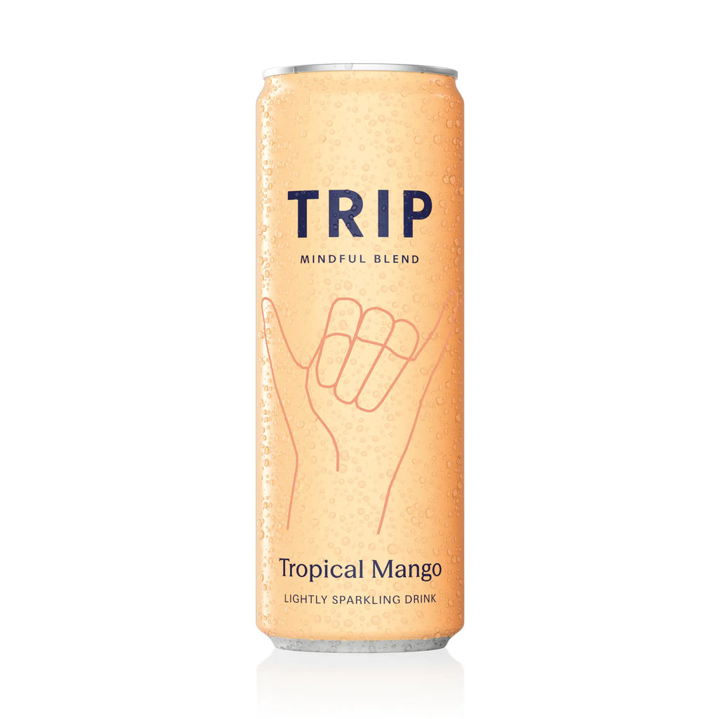 TRIP Tropical Mango Botanical Drink 8.5 oz 12 Pack