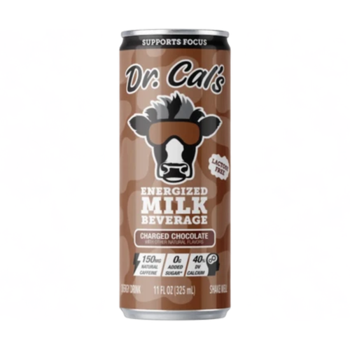 Dr. Cal’s Charged Chocolate Energized Milk  11 fl oz Single