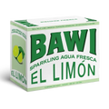 Bawi El Limón Sparkling Agua Fresca – Lime, 12-Pack