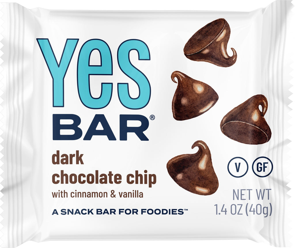 YES Bar Dark Chocolate Chip Snack Bar 1 Each